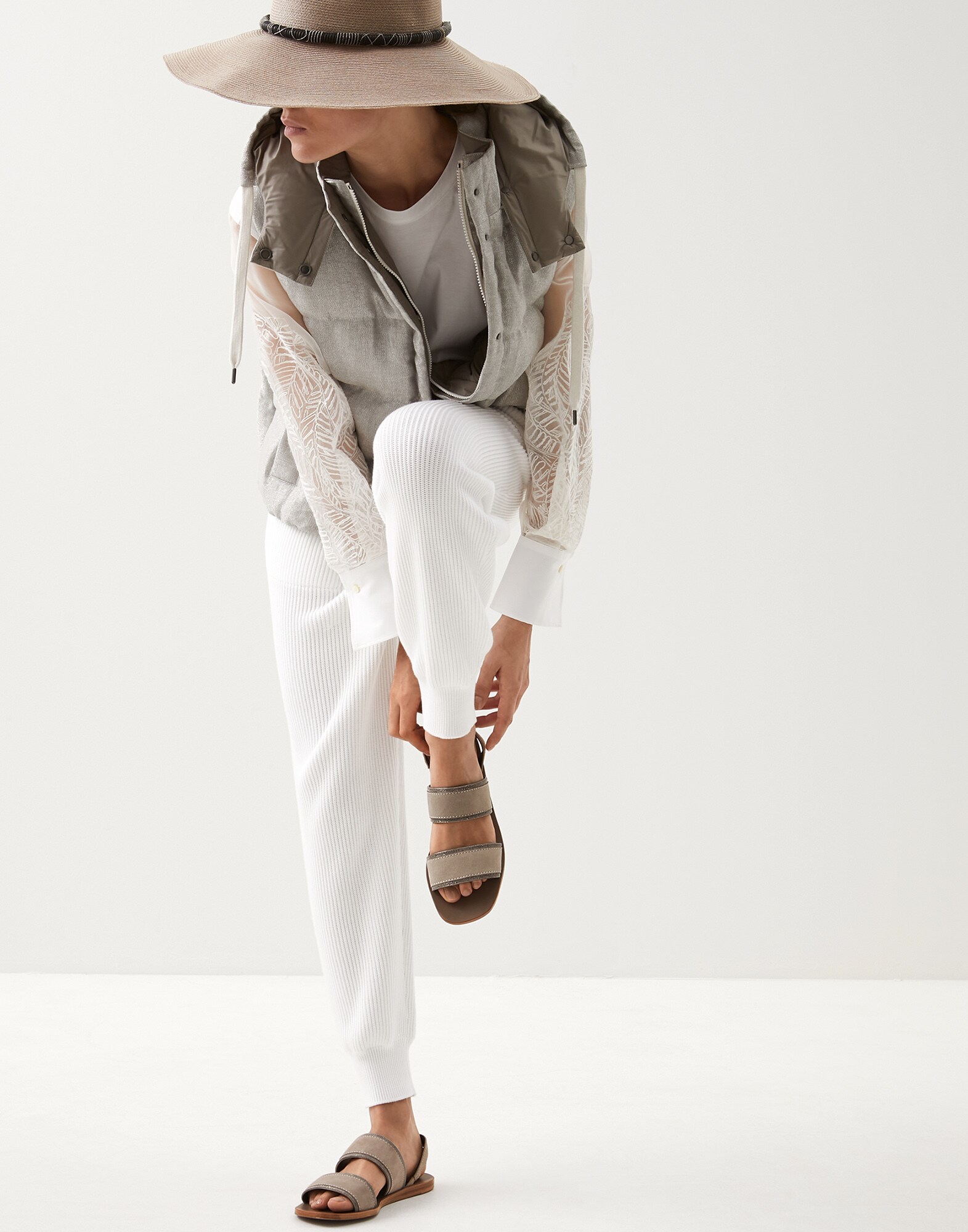 Sandals with Fastening - Editorial view