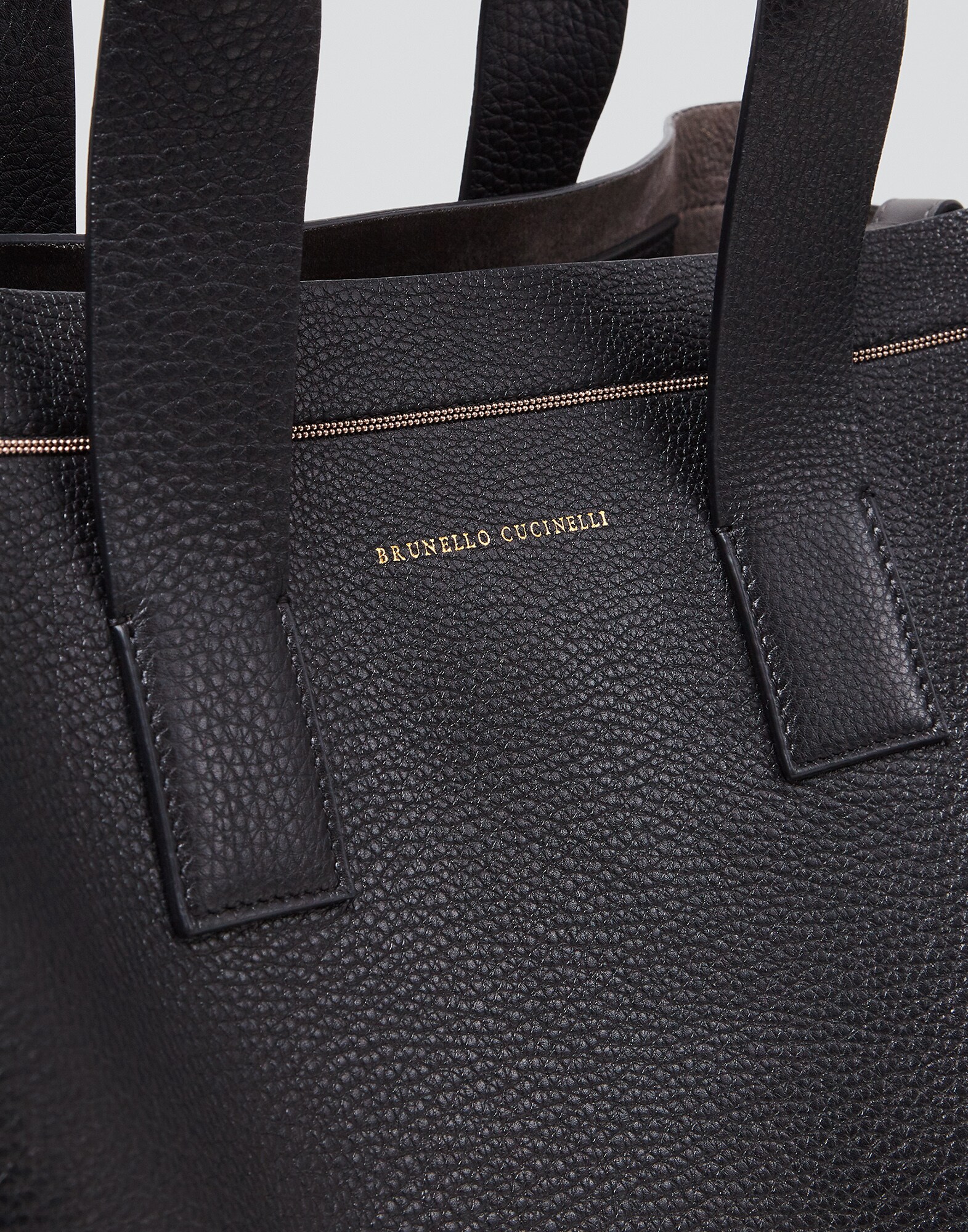 Shopper Schwarz Damen 2 - Brunello Cucinelli