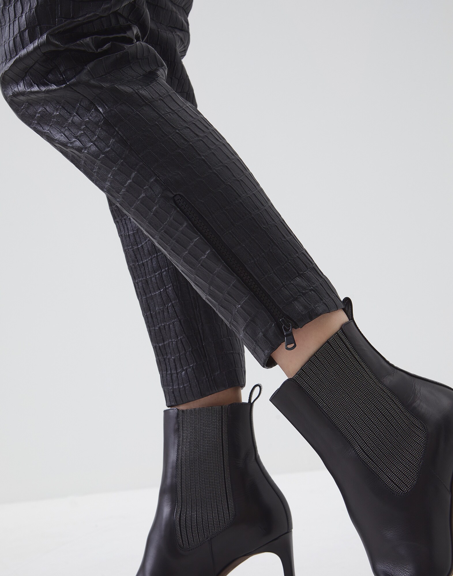 Leather Trousers - Detail
