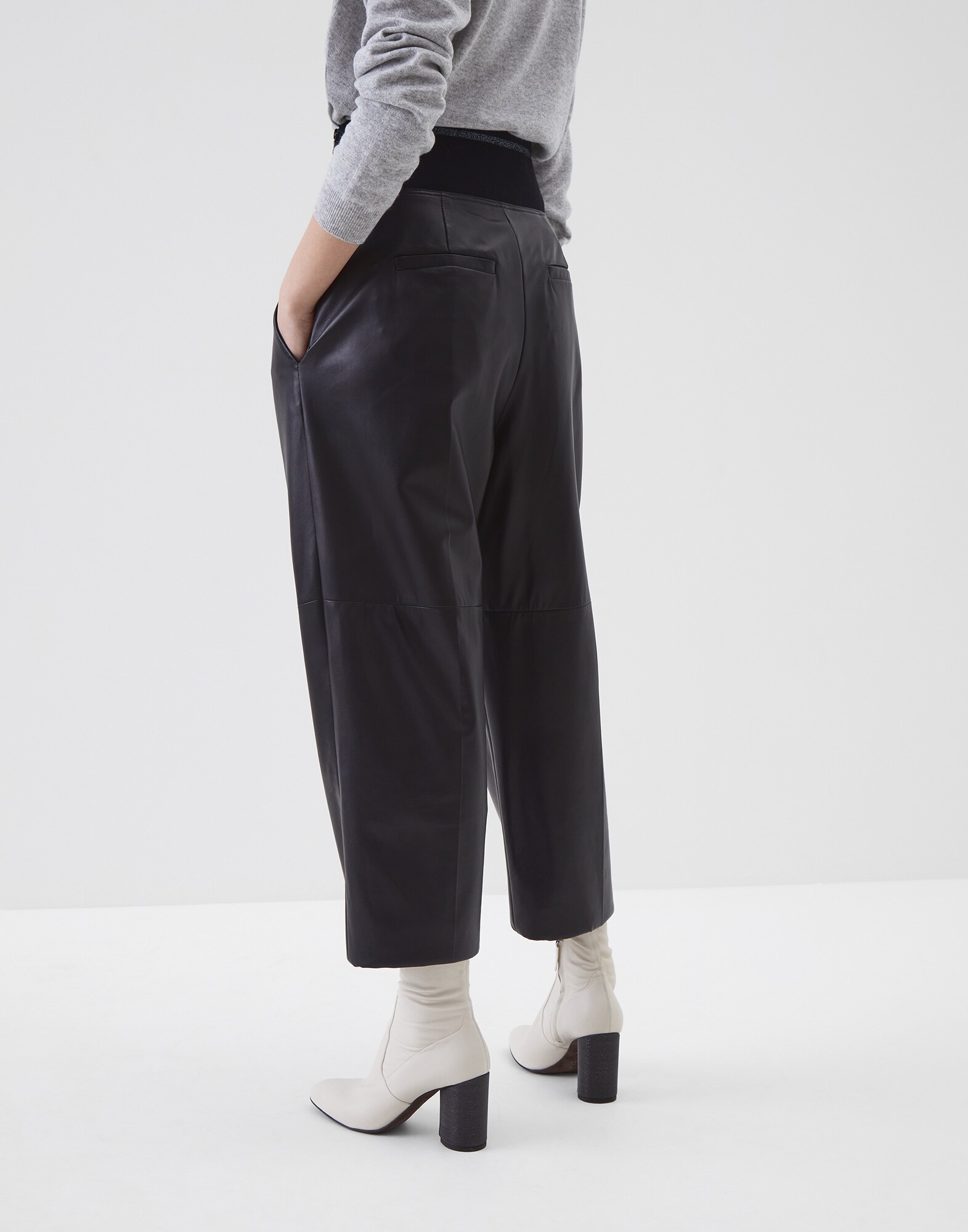 Leather Trousers - Back