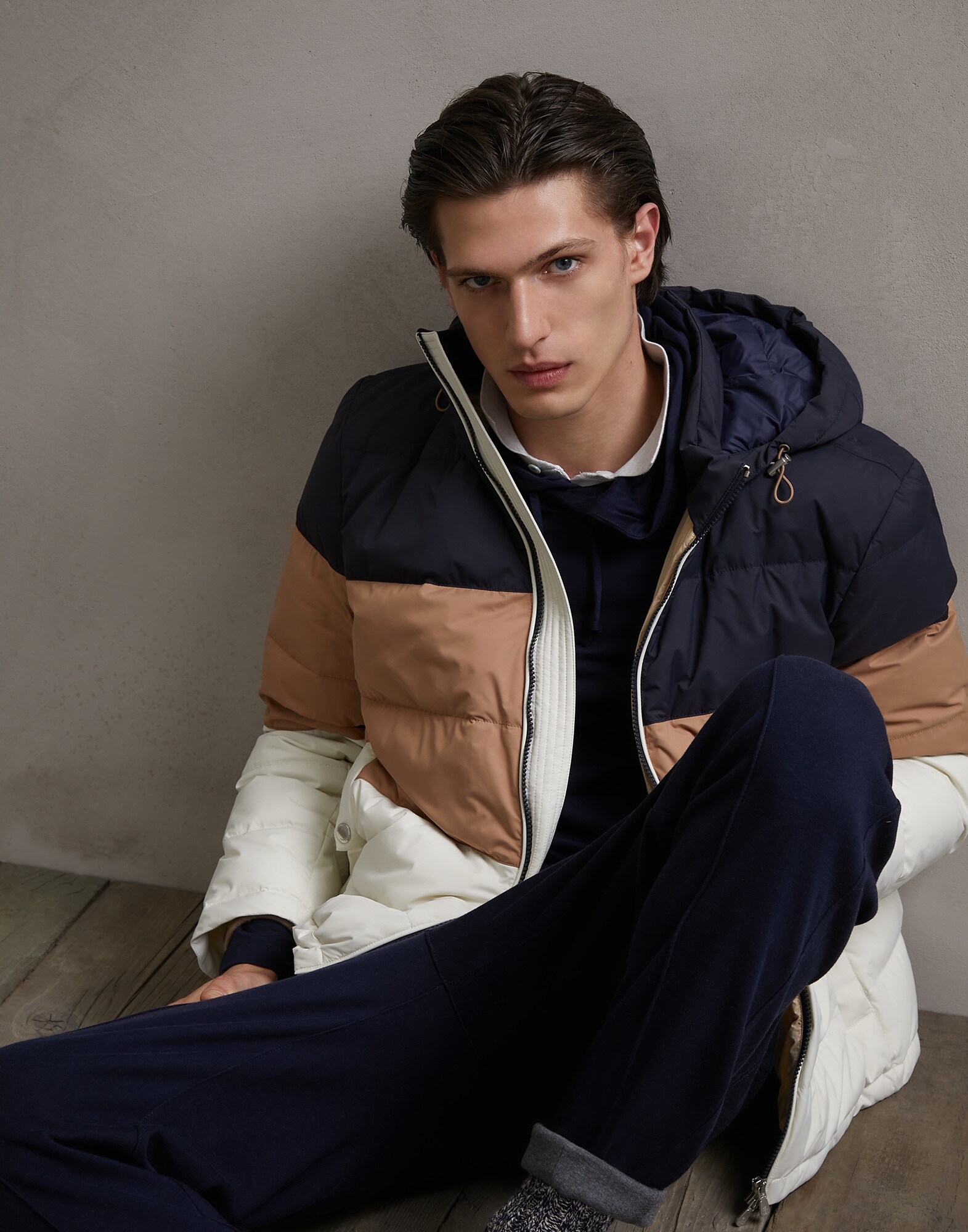 Daunenjacke Off-White Herren 4 - Brunello Cucinelli