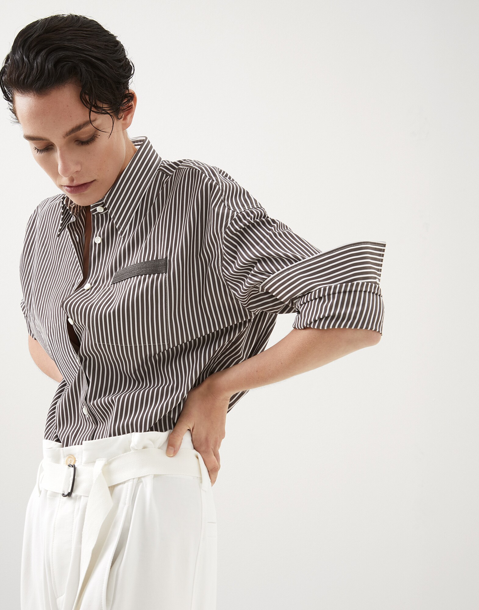 Cotton Shirt - Editorial view