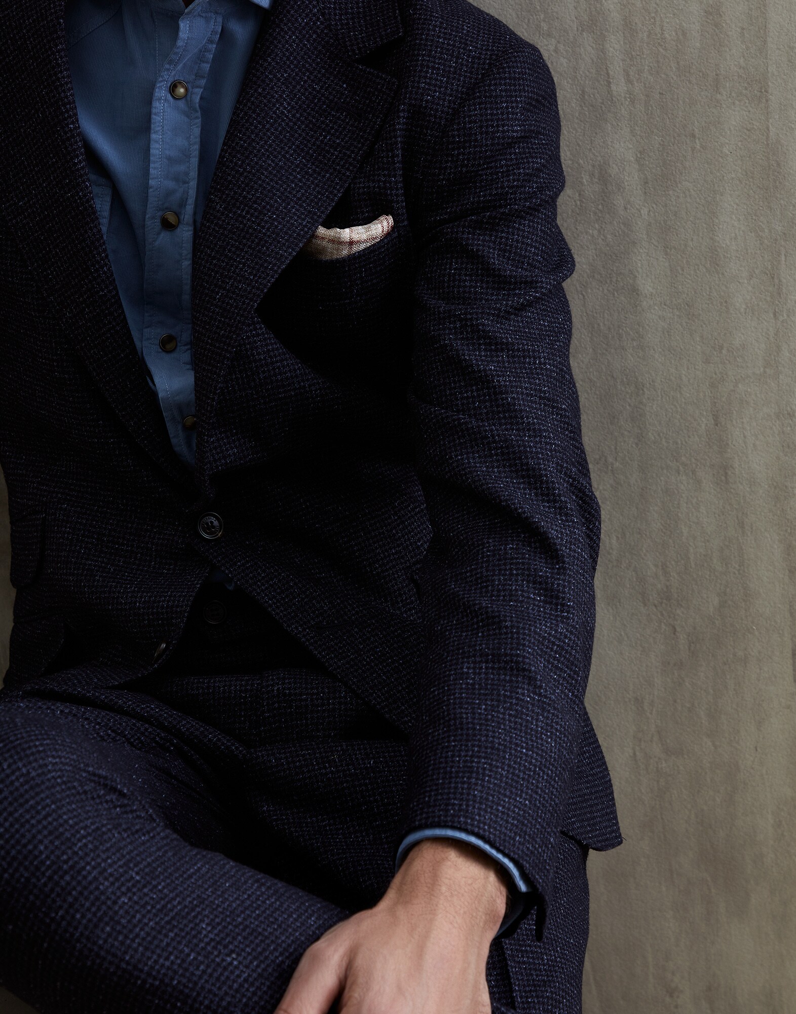 Single Breasted Blazer - Detail view