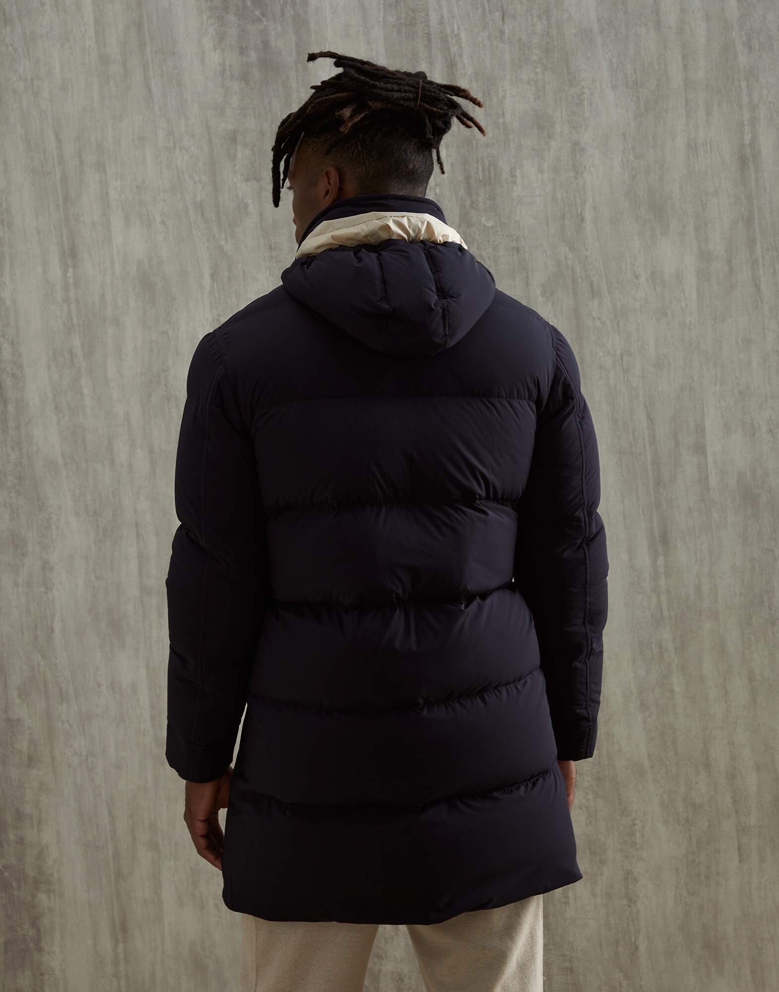 Down Jacket - Back view