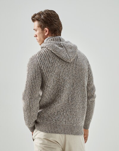 Zip-front Cardigan - Back view