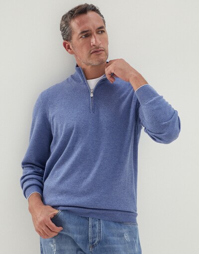 Cashmere sweater Oxford Blue Man -
                        Brunello Cucinelli
                    