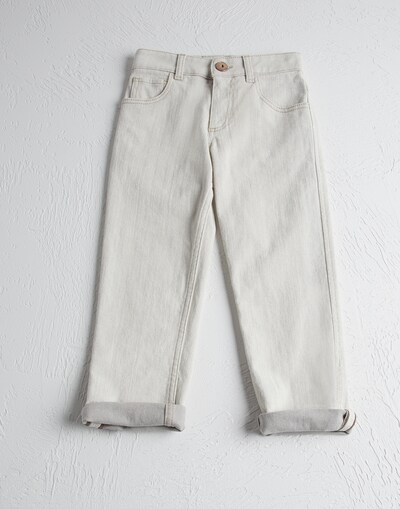 Hose aus Denim - Vorderansicht