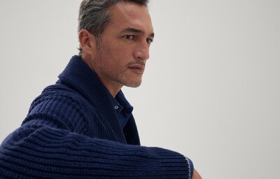 Button-front Cardigan - Horizontal view