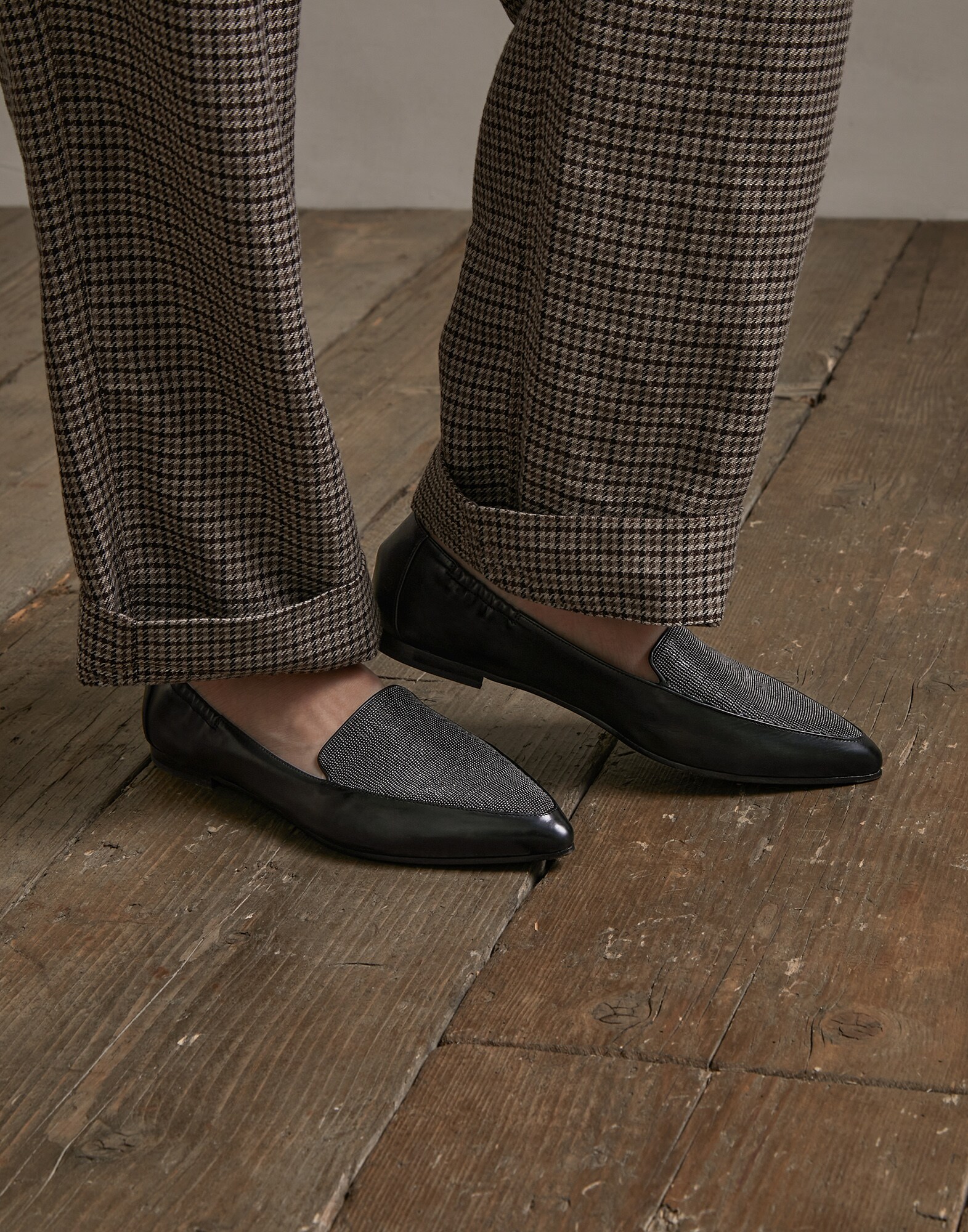 Moccasins Black Woman 4 - Brunello Cucinelli