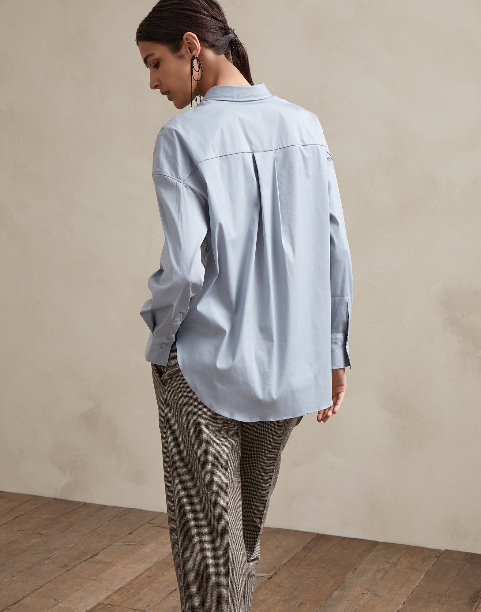 Cotton Shirt - Back
