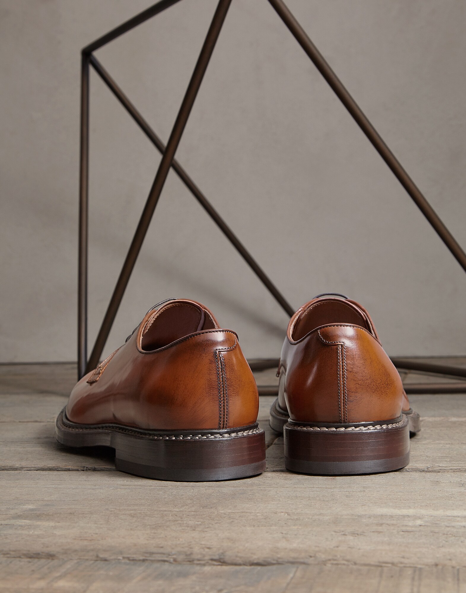Lace-Ups Leather Man 1 - Brunello Cucinelli