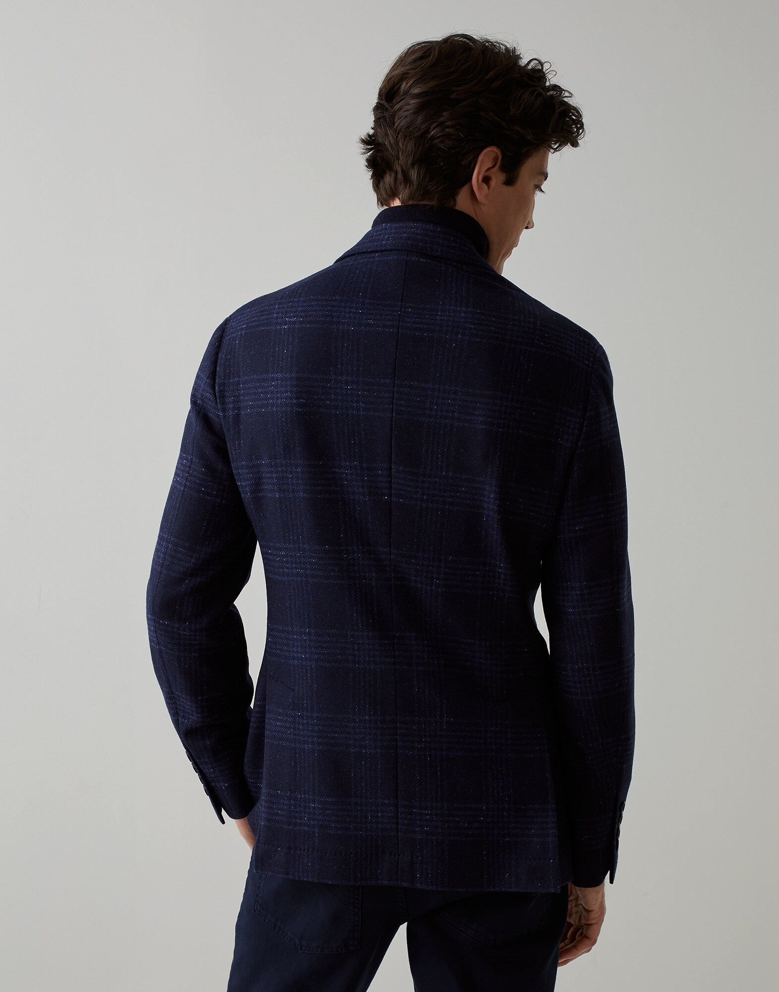 Single Breasted Blazer - Back view