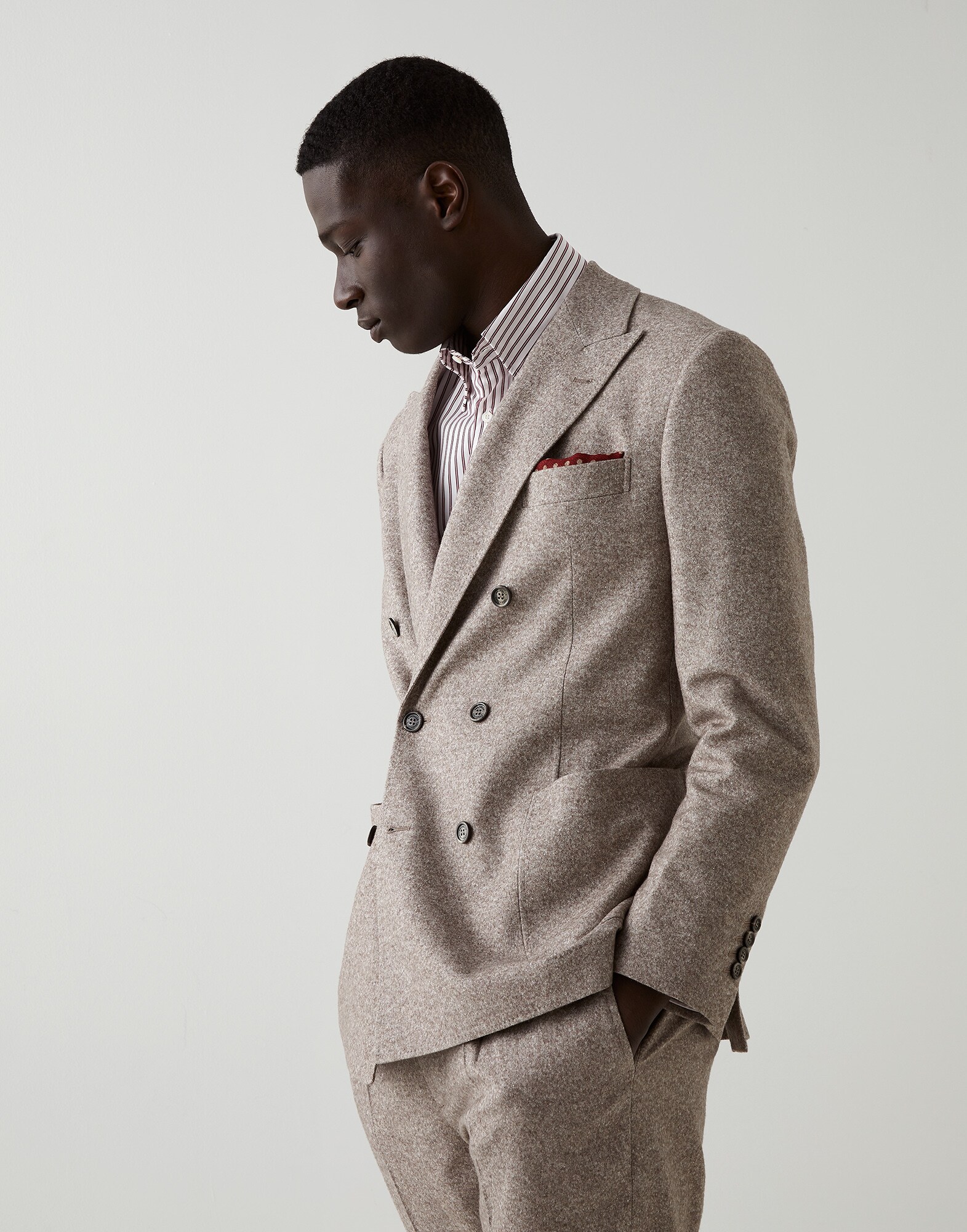 One-and-a-Half-Breasted Blazer - Front view