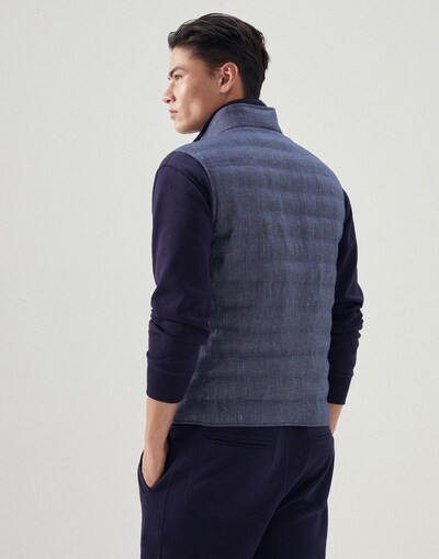 Down Vest - Back view