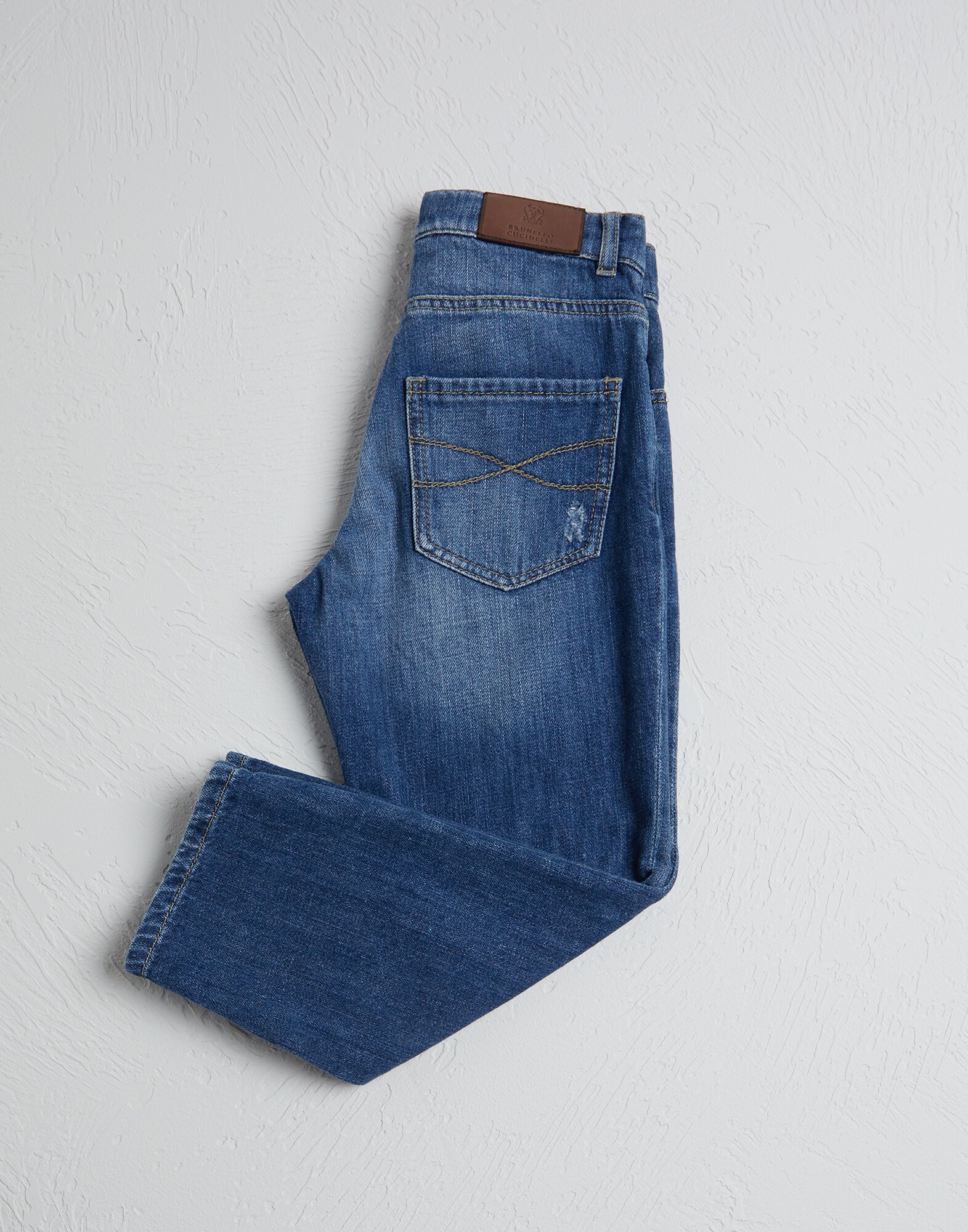 Denim Pants - Back view