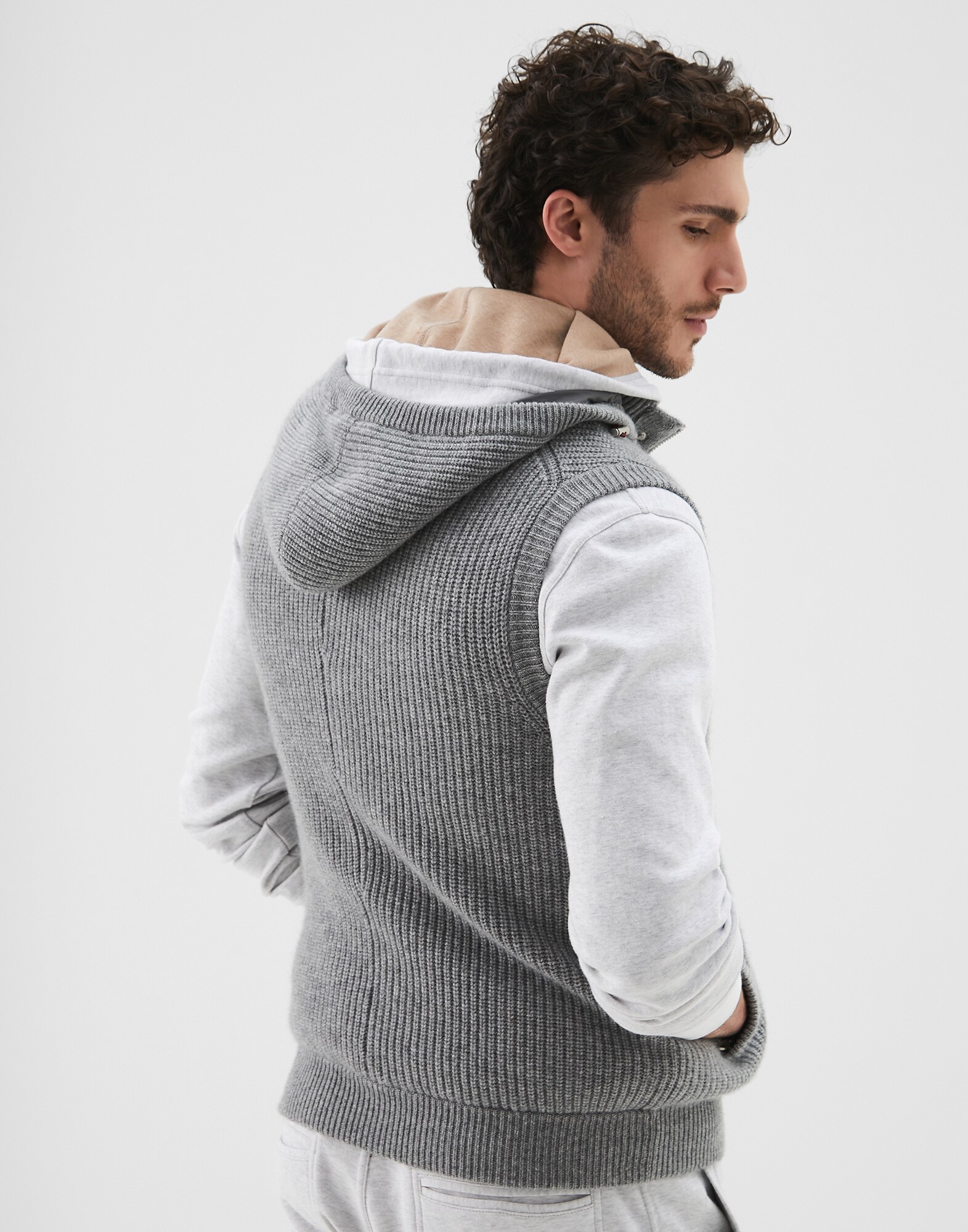 Knit Outerwear - Back