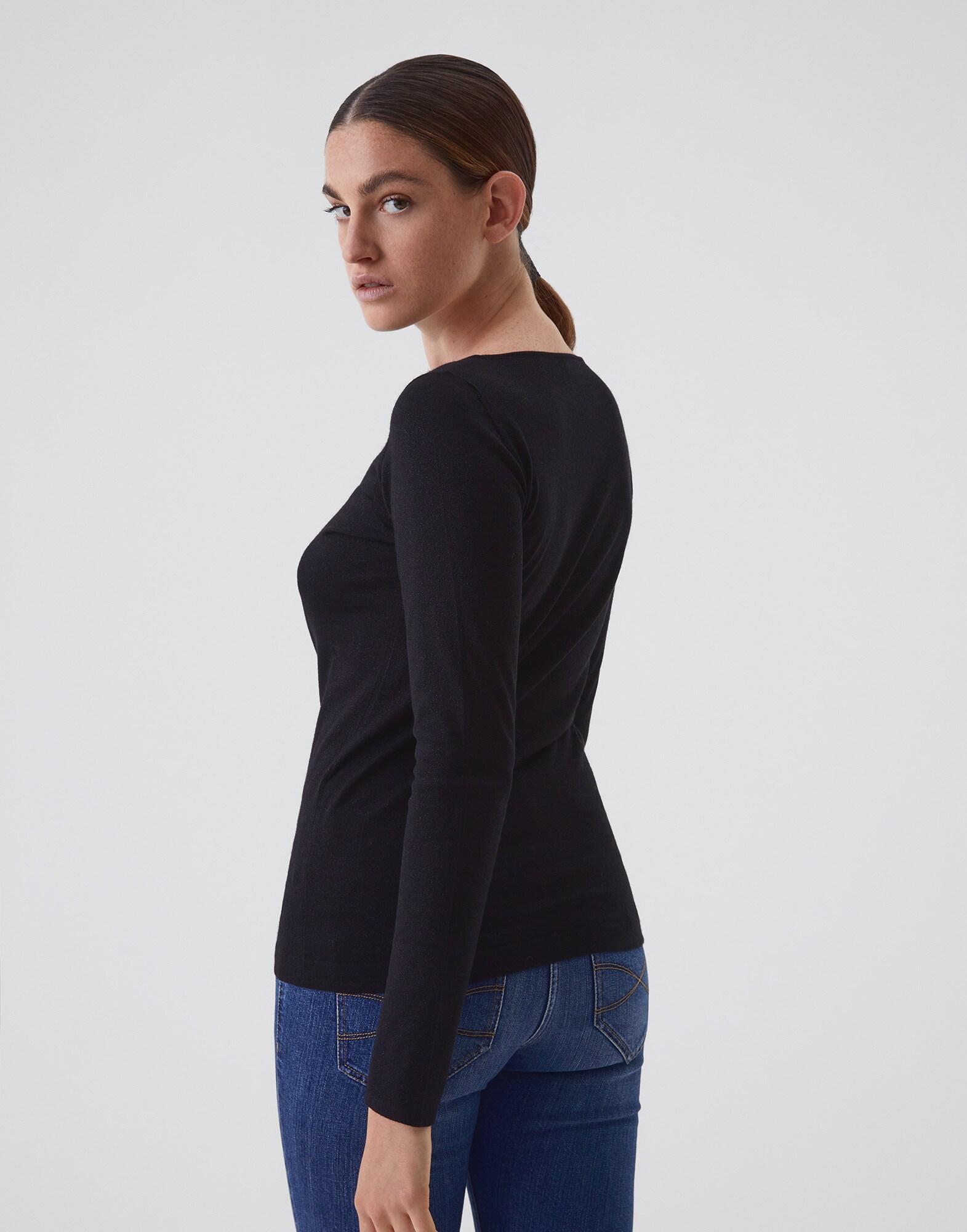 Pullover mit Rundhalsausschnitt - Back
