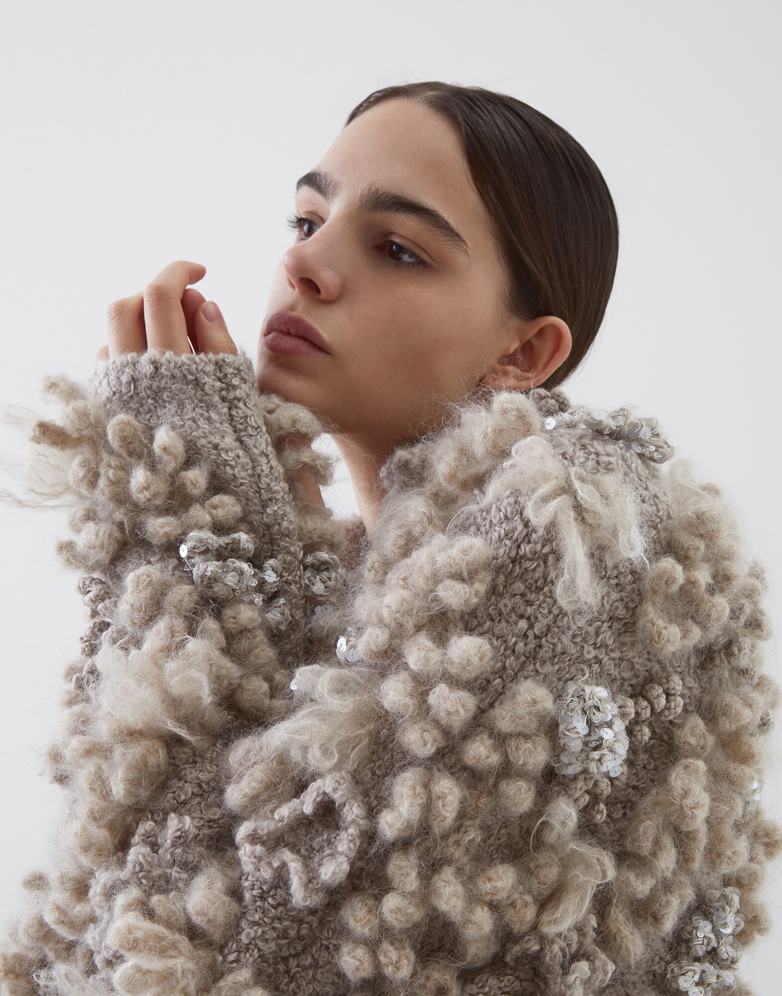 Strickjacke - Detail
