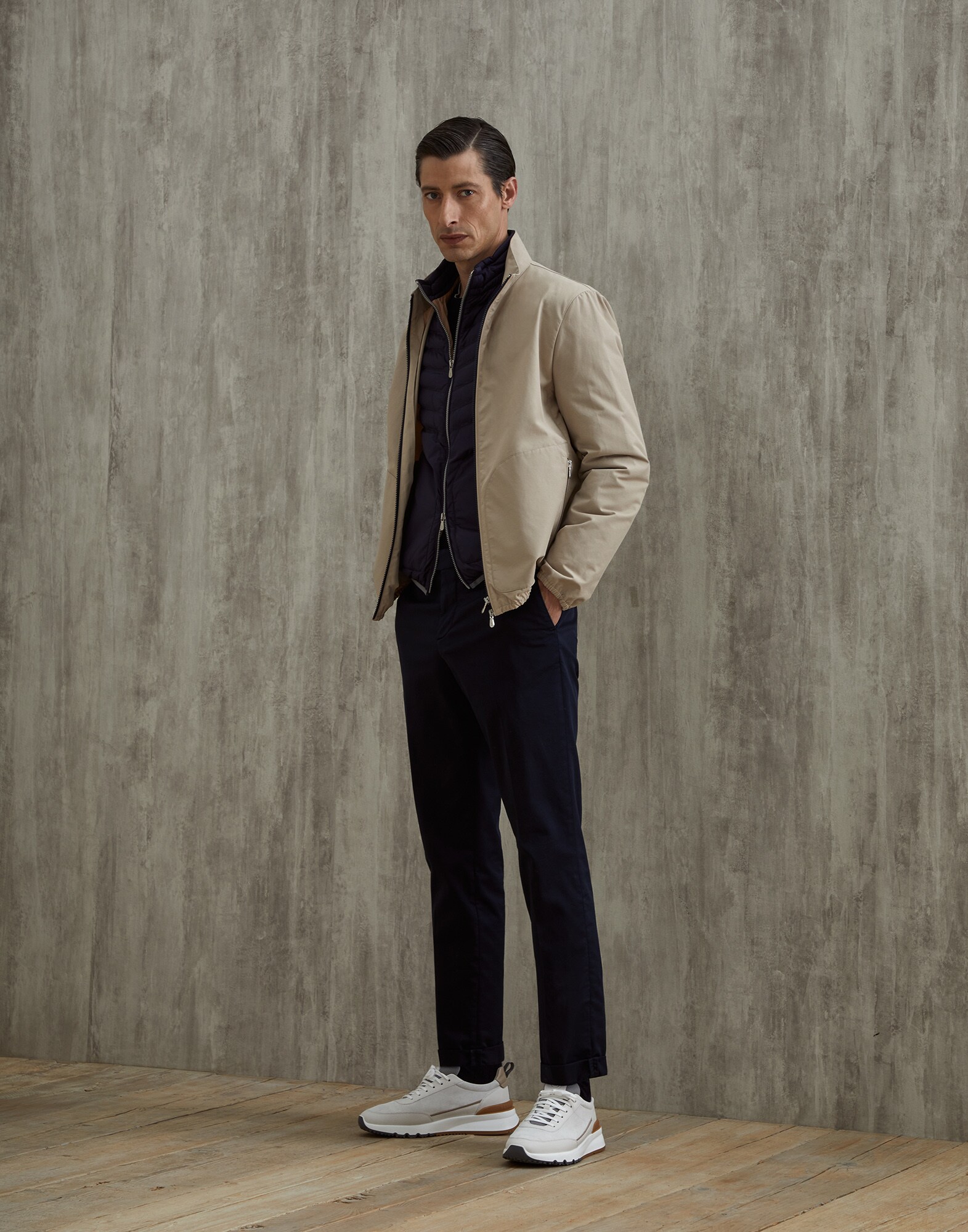 Plumífero - Vista look completo
