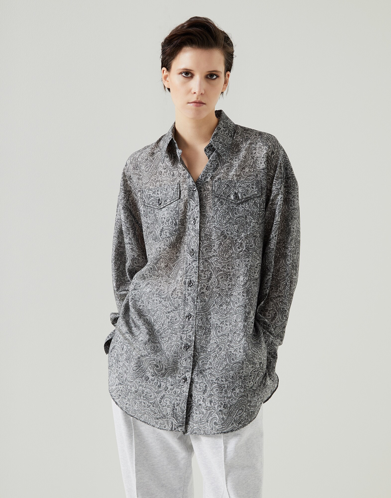 Silk Shirt - Front view