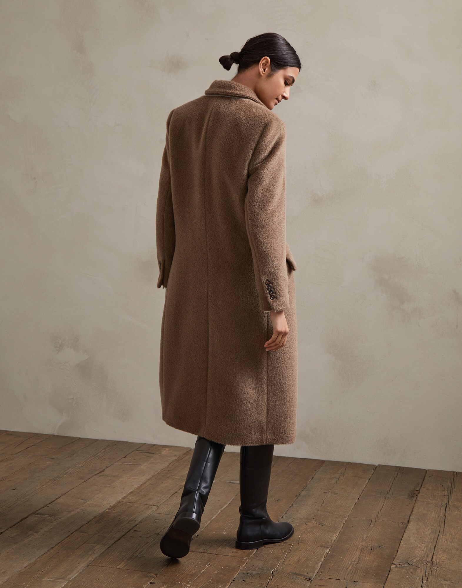Coat Brown Woman 2 - Brunello Cucinelli