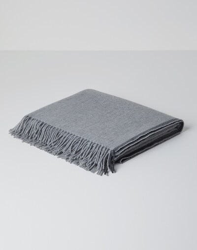 Cashmere Throw - Back view