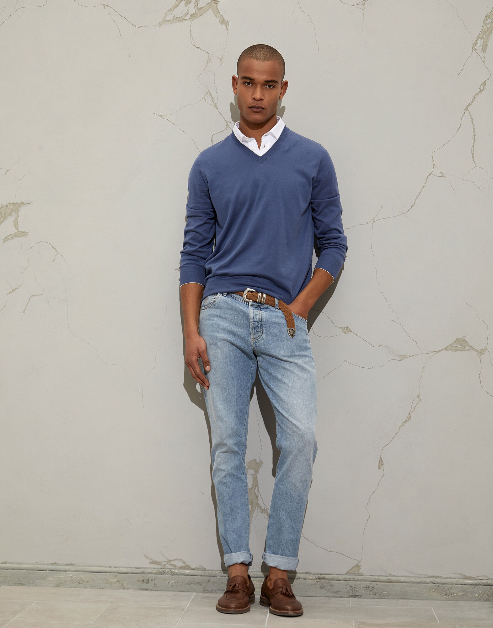 V-neck - Full look