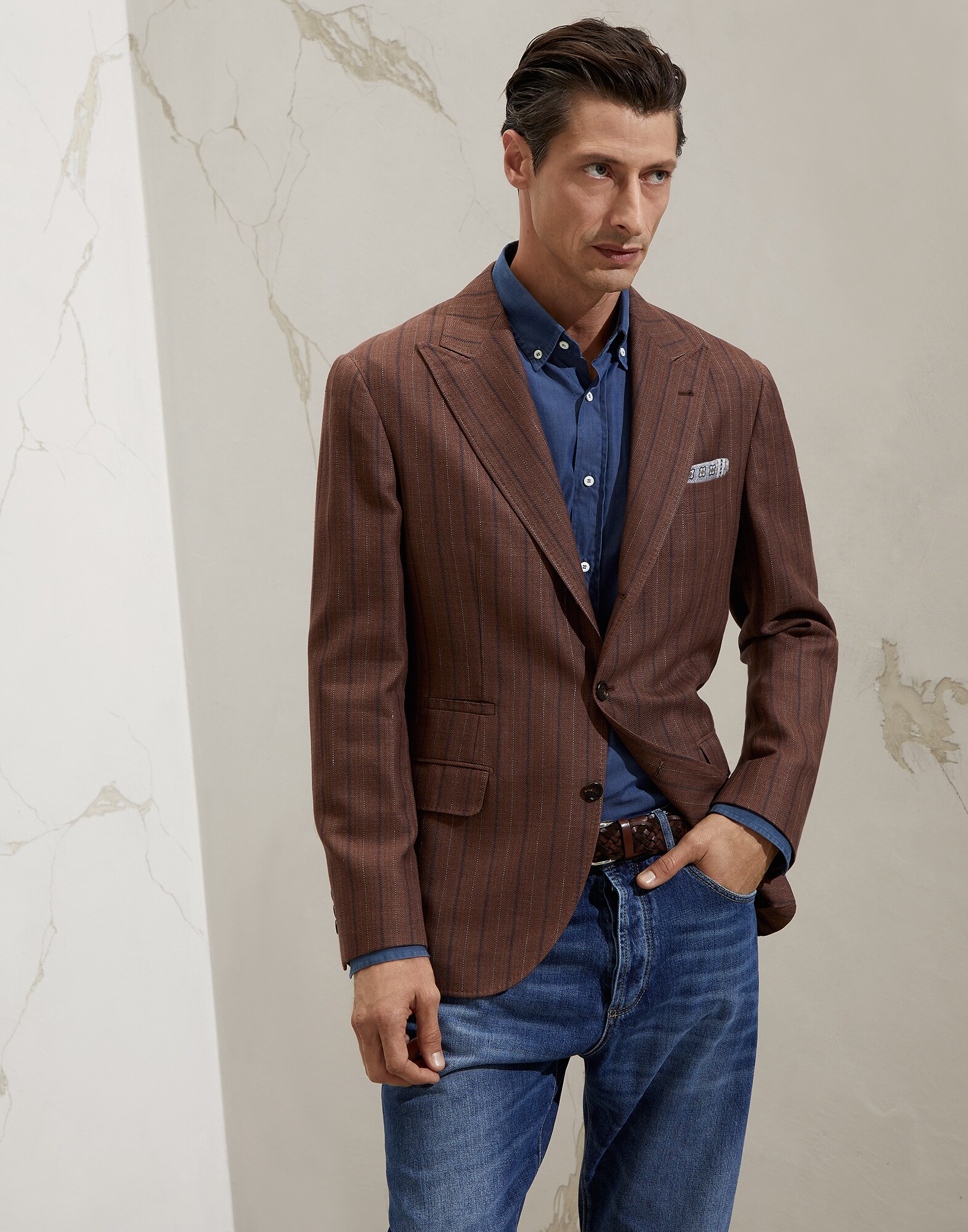 Single Breasted Blazer - Front