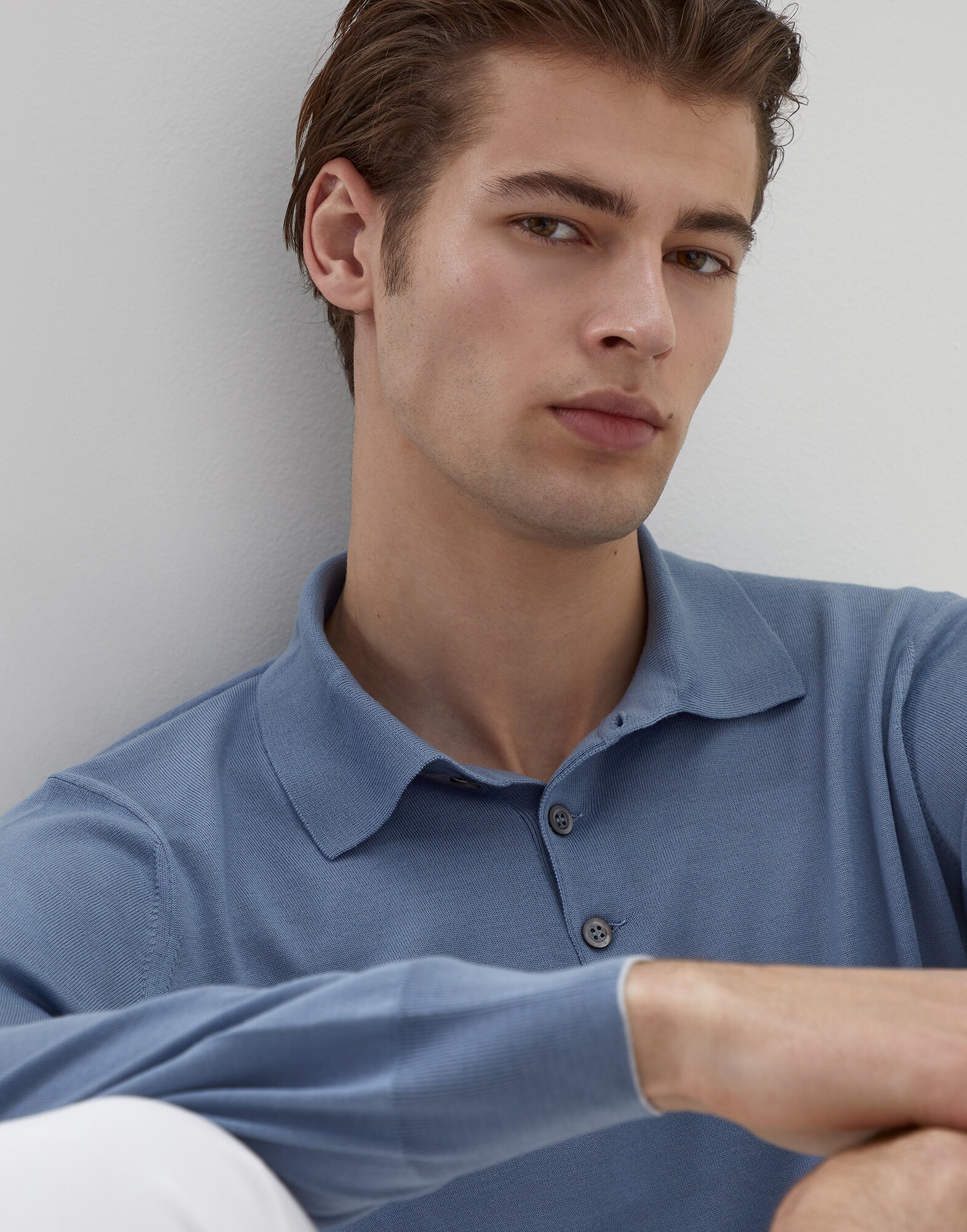 Pull Style Polo - Vue détail