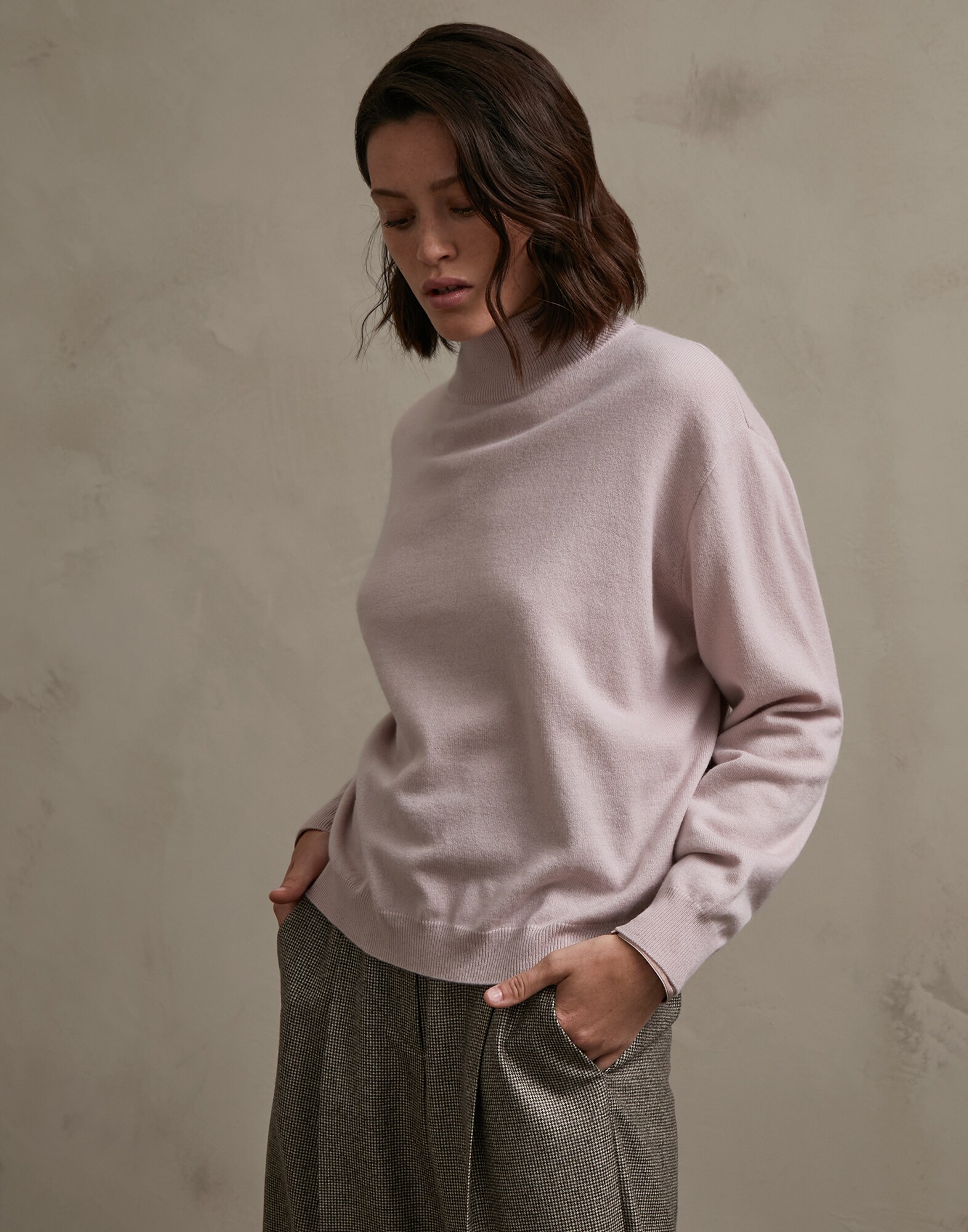 High Neck Sweater