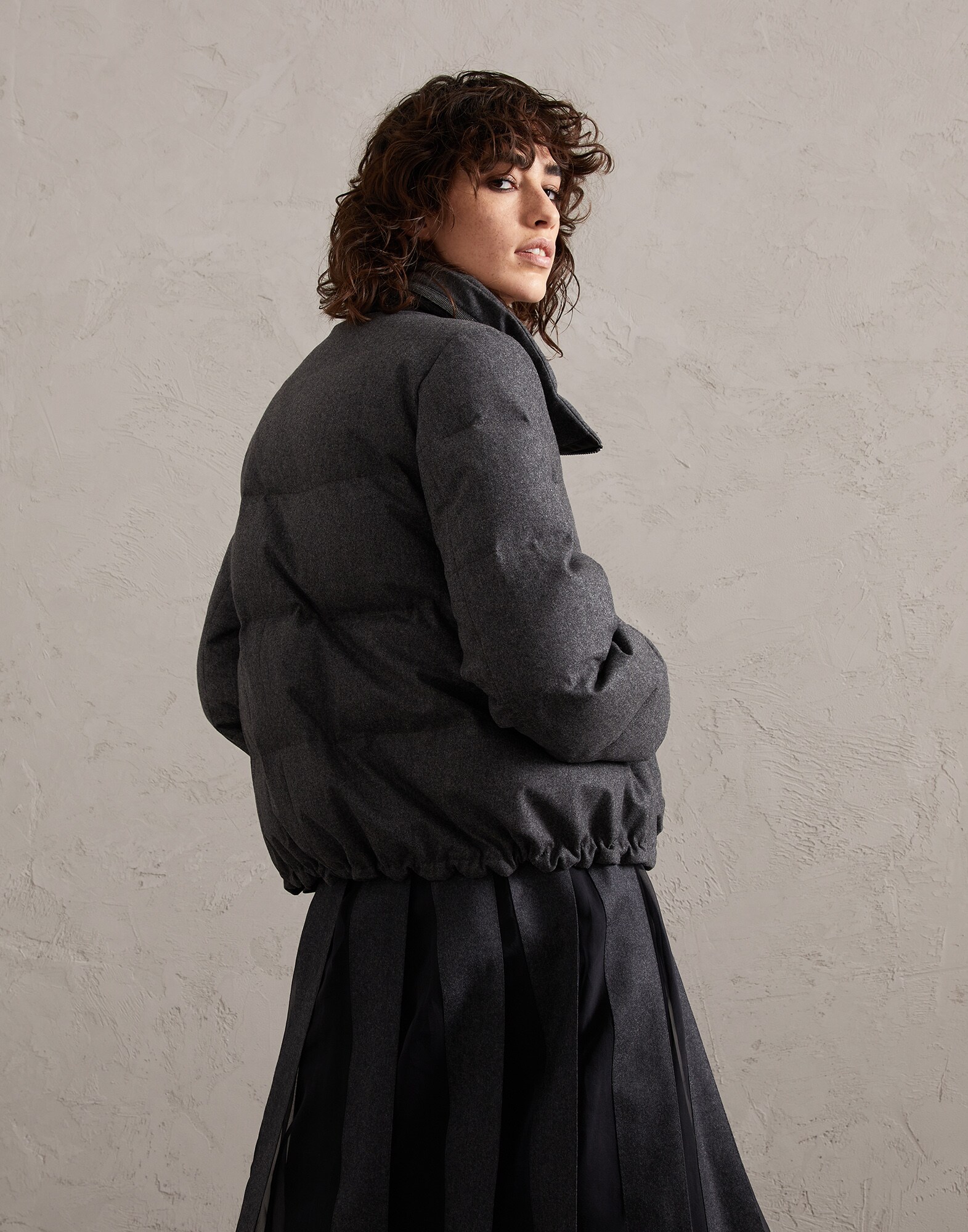 Down Jacket - Back view