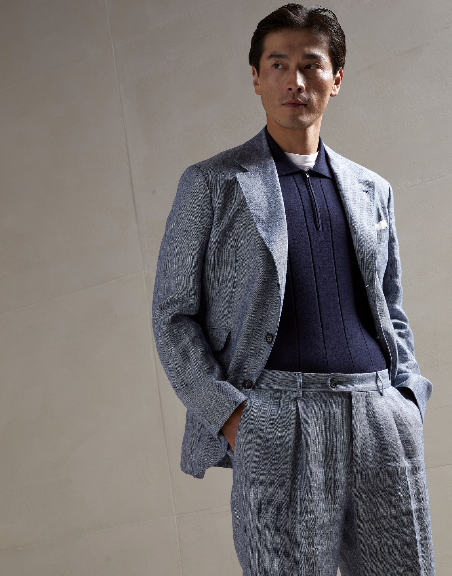 Single Breasted Blazer - Editorial view