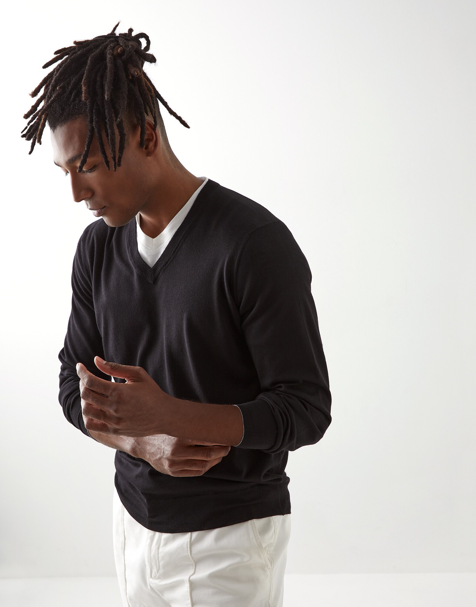 V-neck - Front view