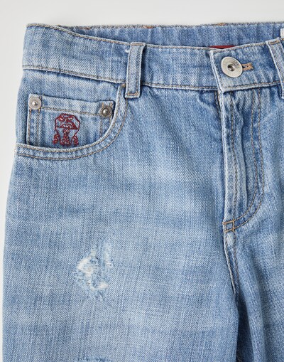 Denim Pants - Detail view