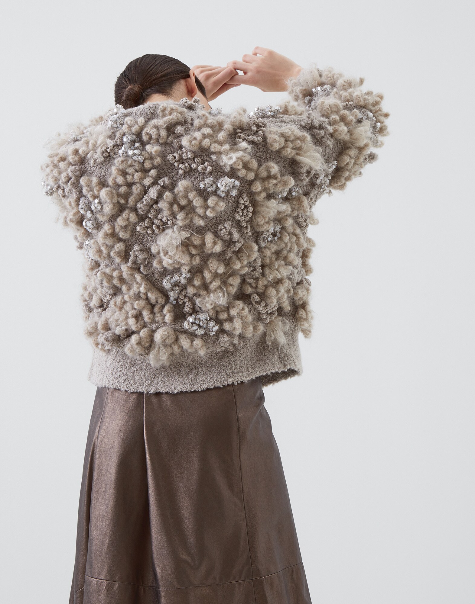 Strickjacke - Back