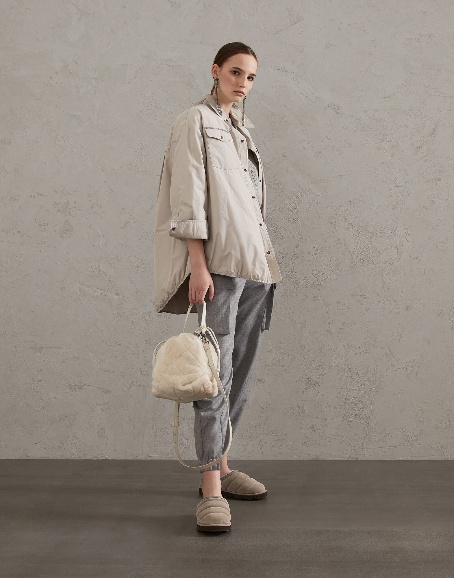 Plumífero - Vista look completo