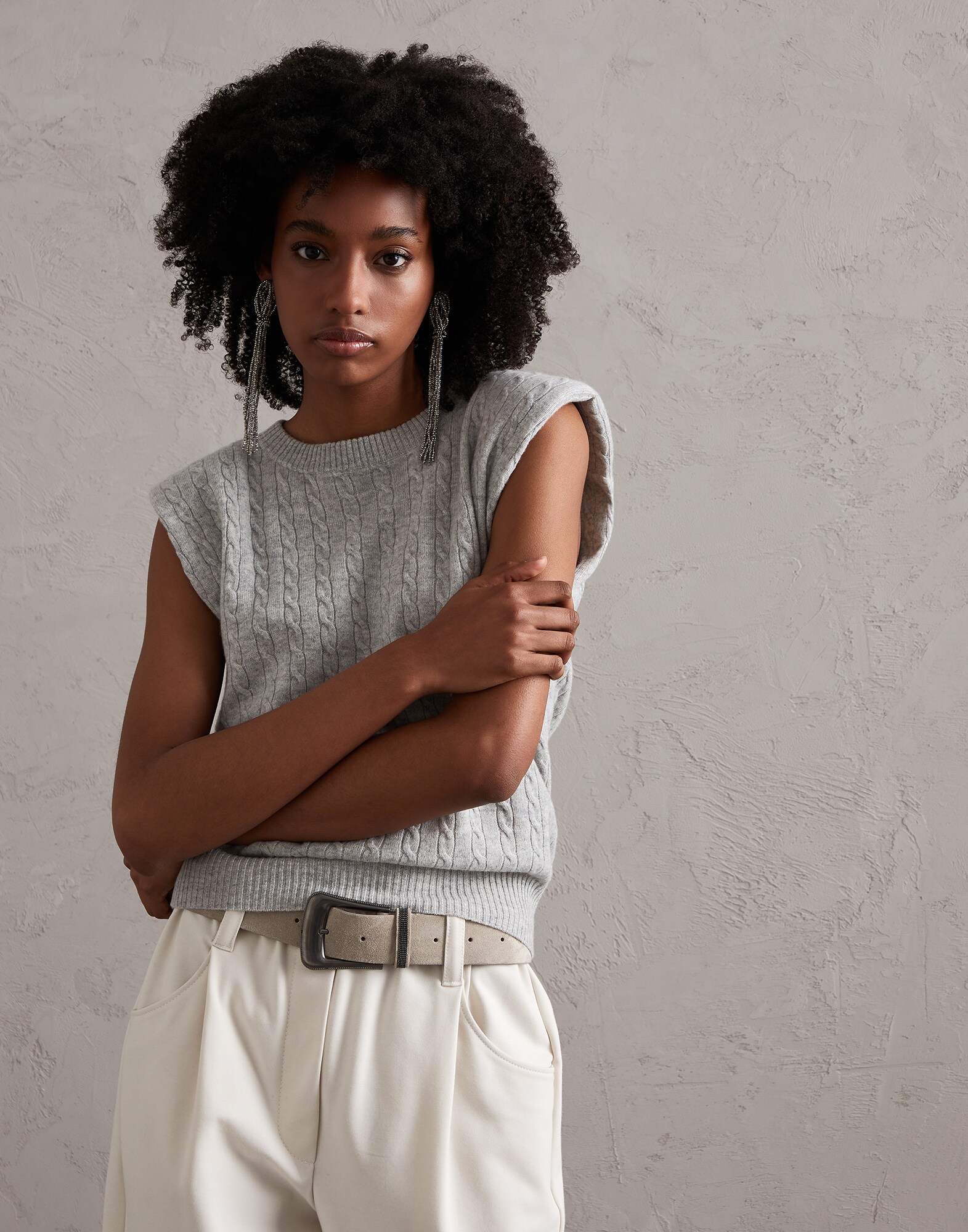 Knitted Top - Front view