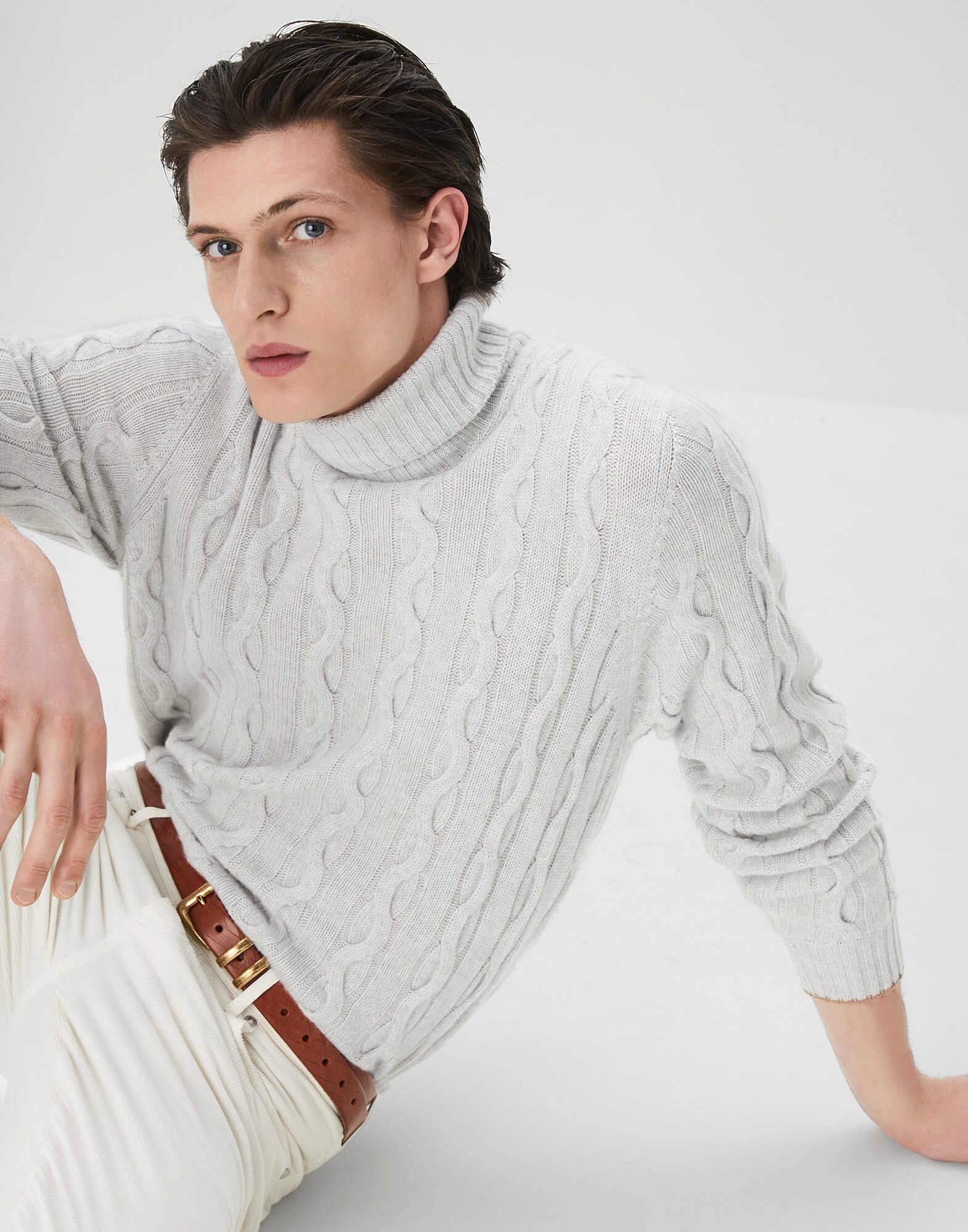 High Neck Sweater - Editorial