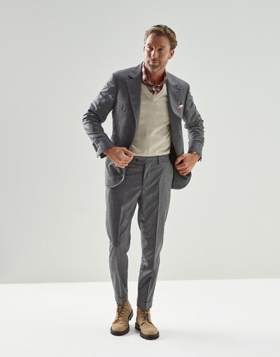 Flat front - Full look