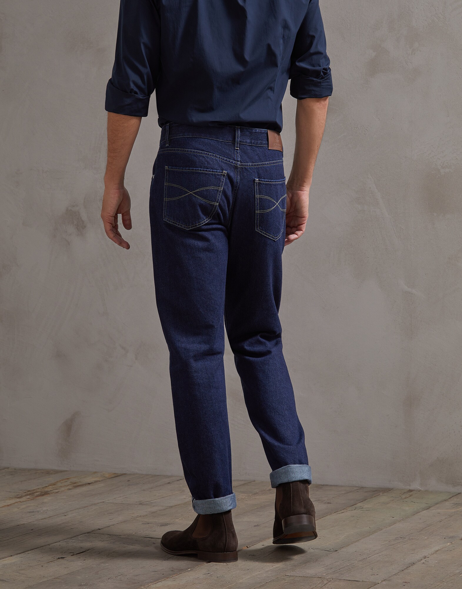 Denim Trousers - Back