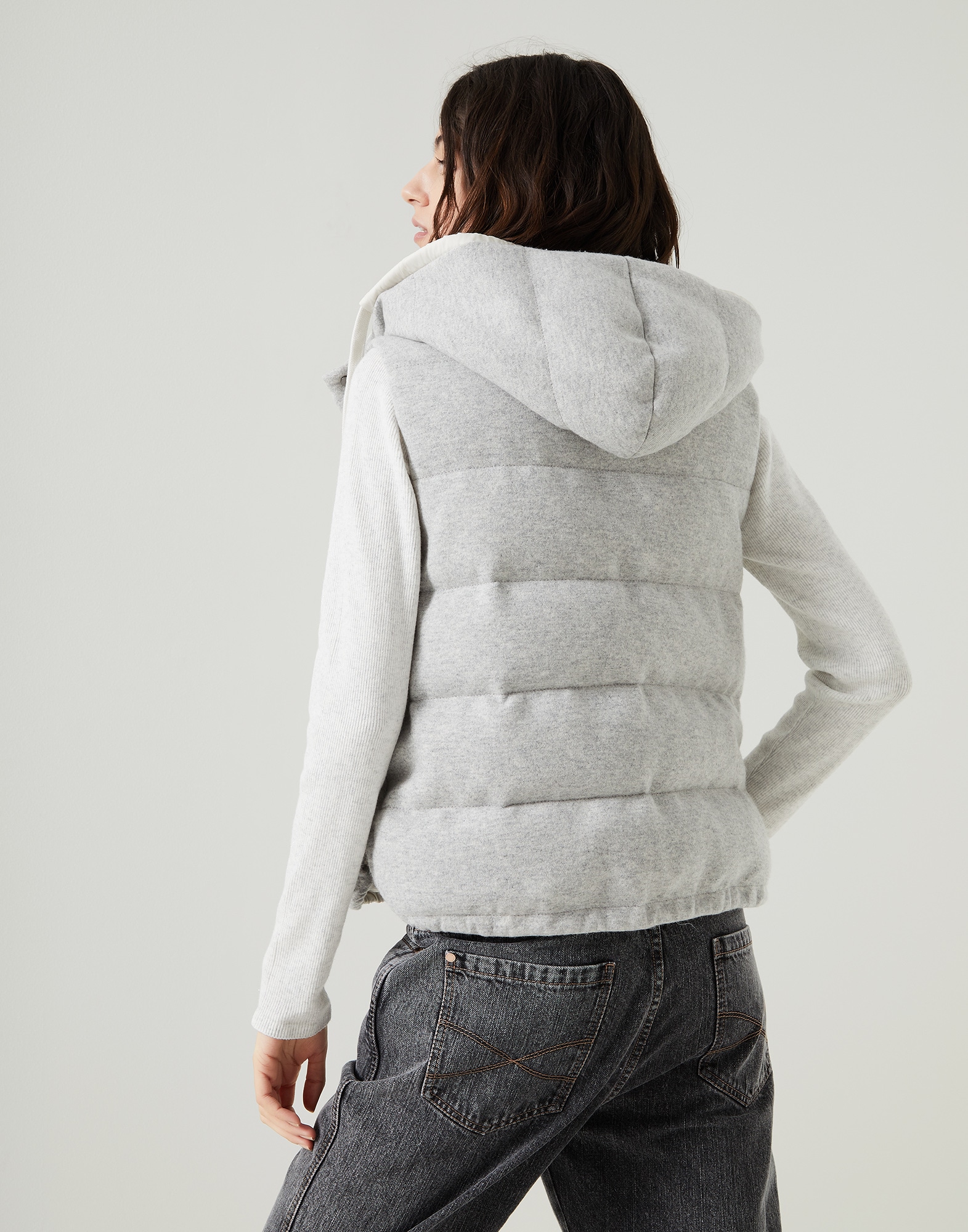 Down Vest - Back view