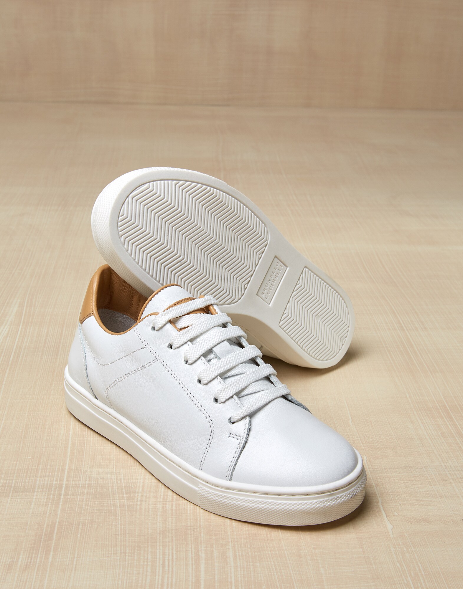 Sneakers White Boy 0 - Brunello Cucinelli