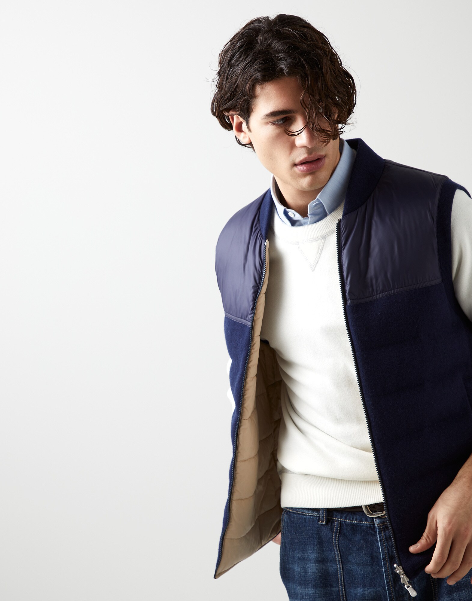 Knit Down Jacket - Editorial view