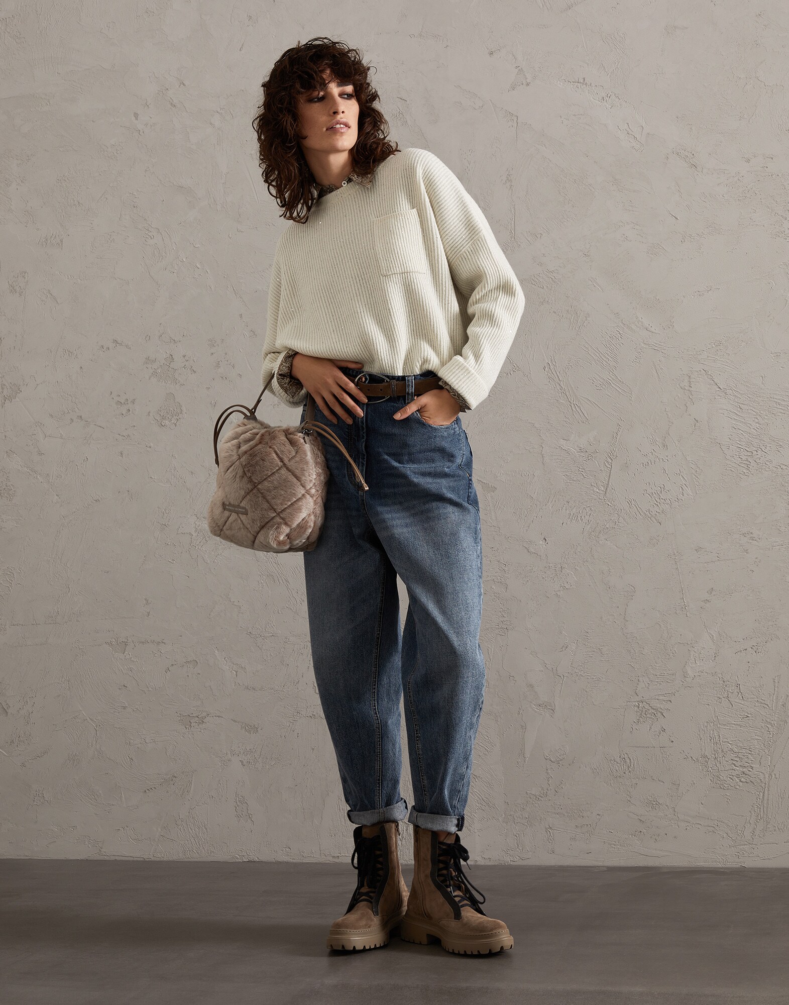 Cuello Redondo - Vista look completo
