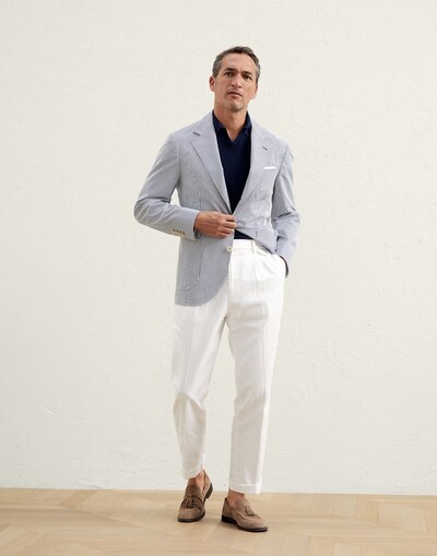 Polo-Style Sweater - Full look