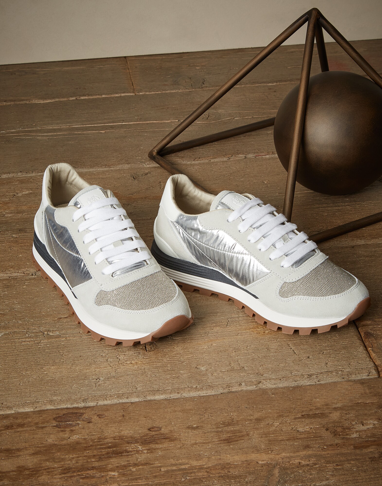 Sneakers White Woman 1 - Brunello Cucinelli