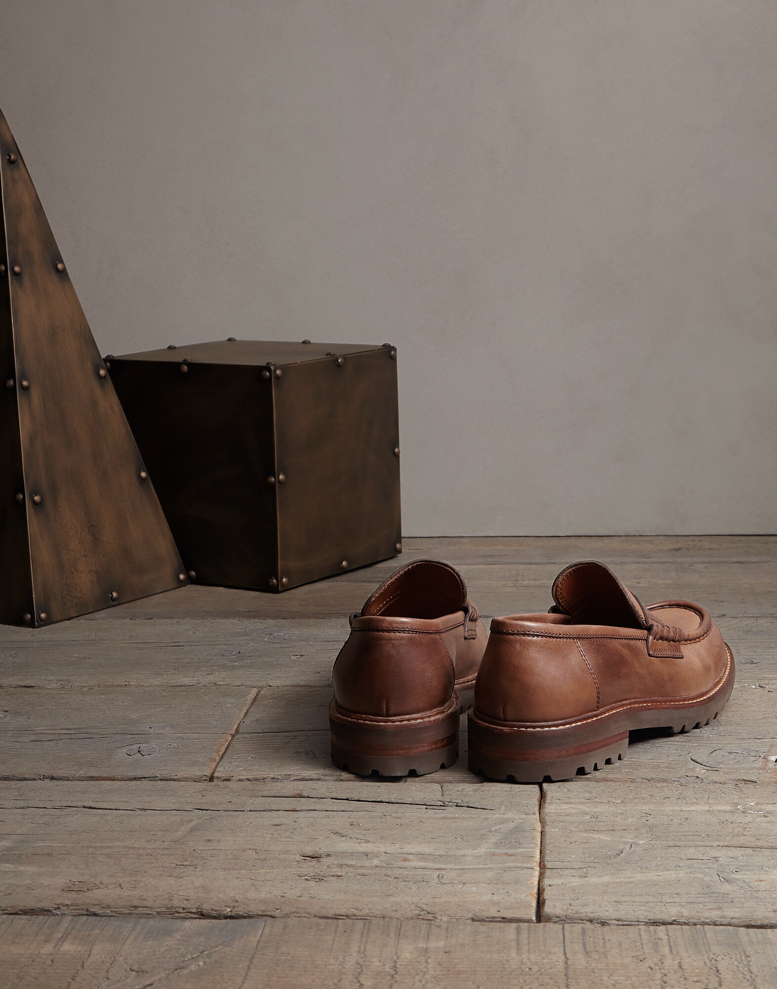 Mocassino Corteccia Uomo 1 - Brunello Cucinelli