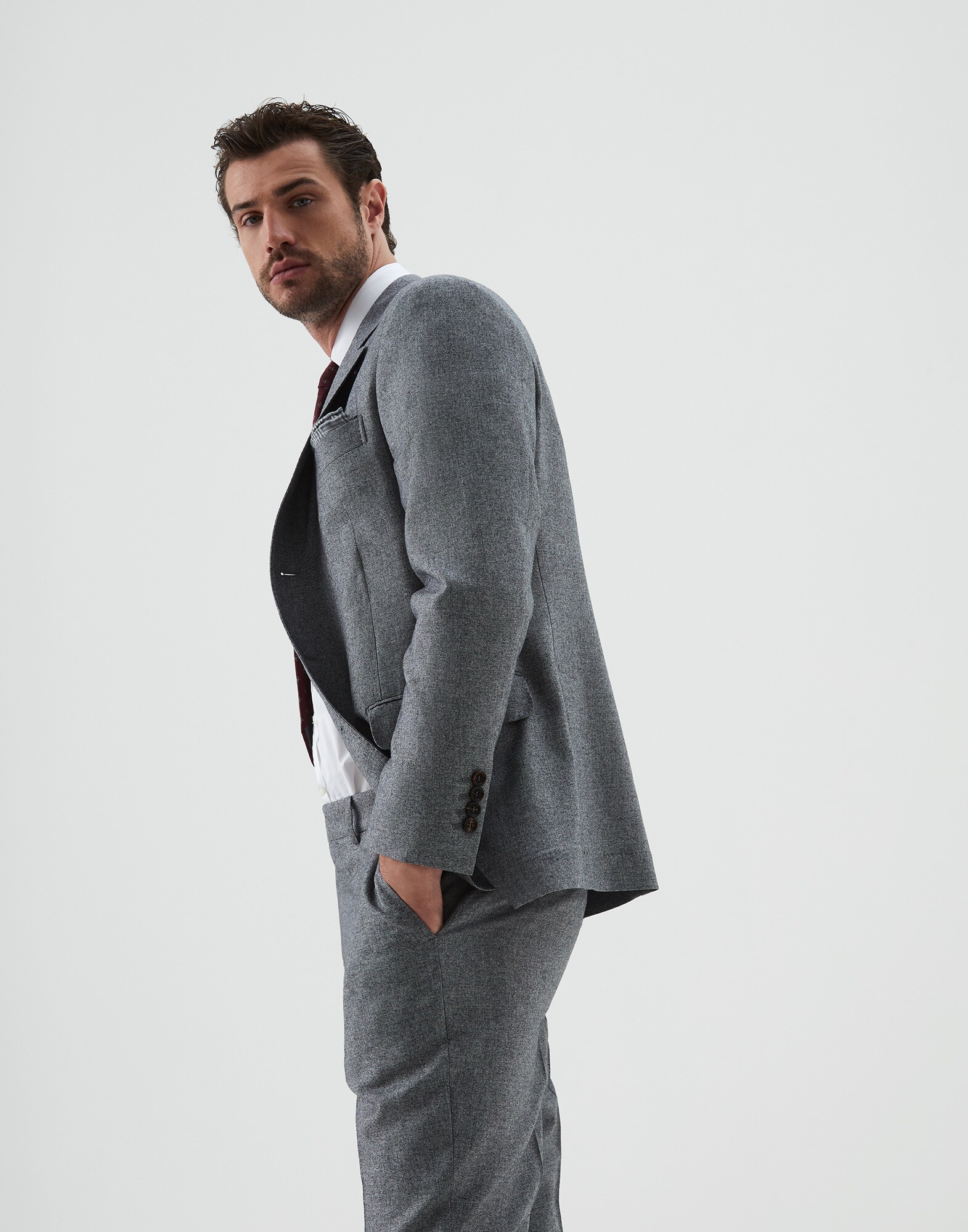 Einreihiger Blazer - Editorial