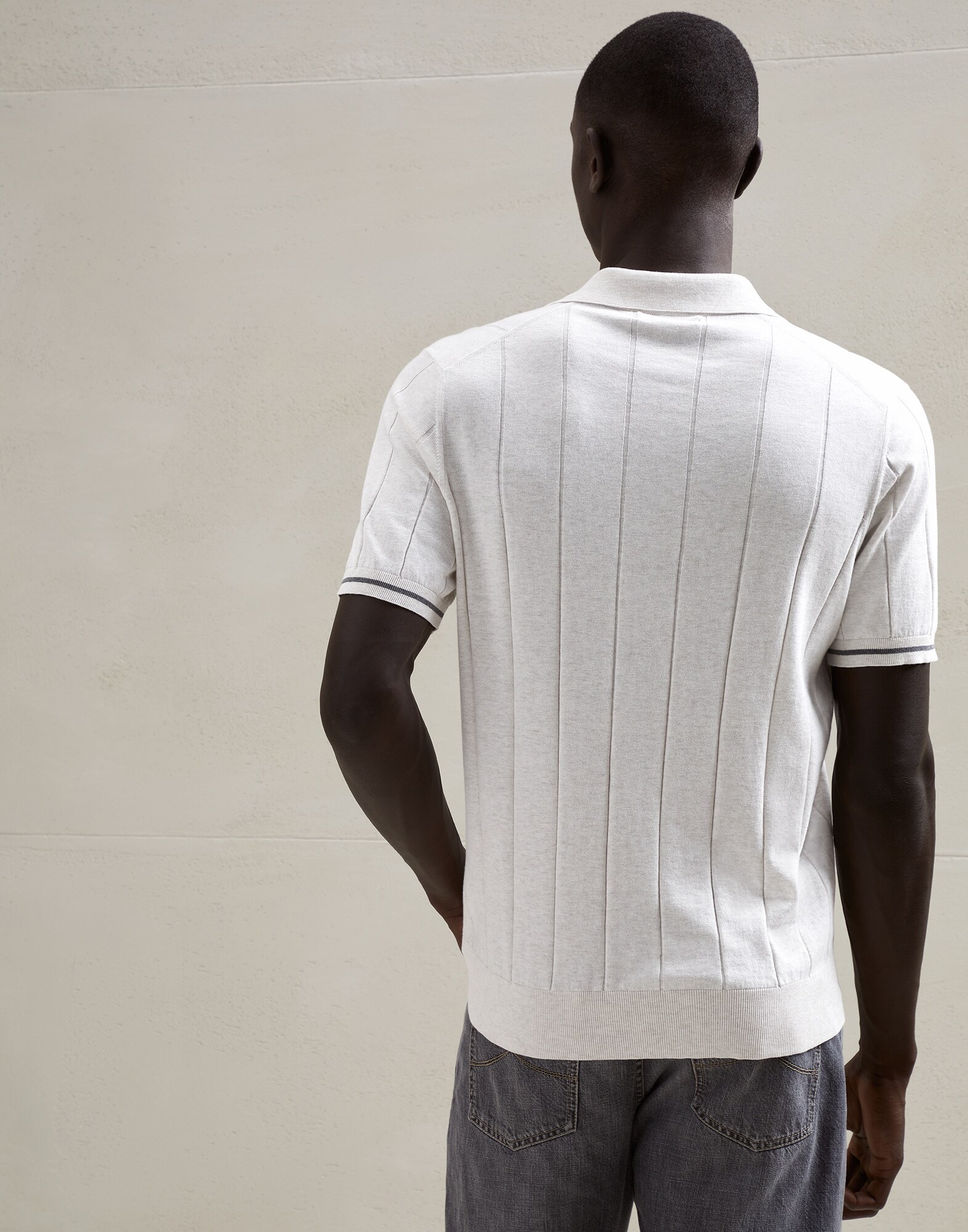 Pull Style Polo - Vue arrière