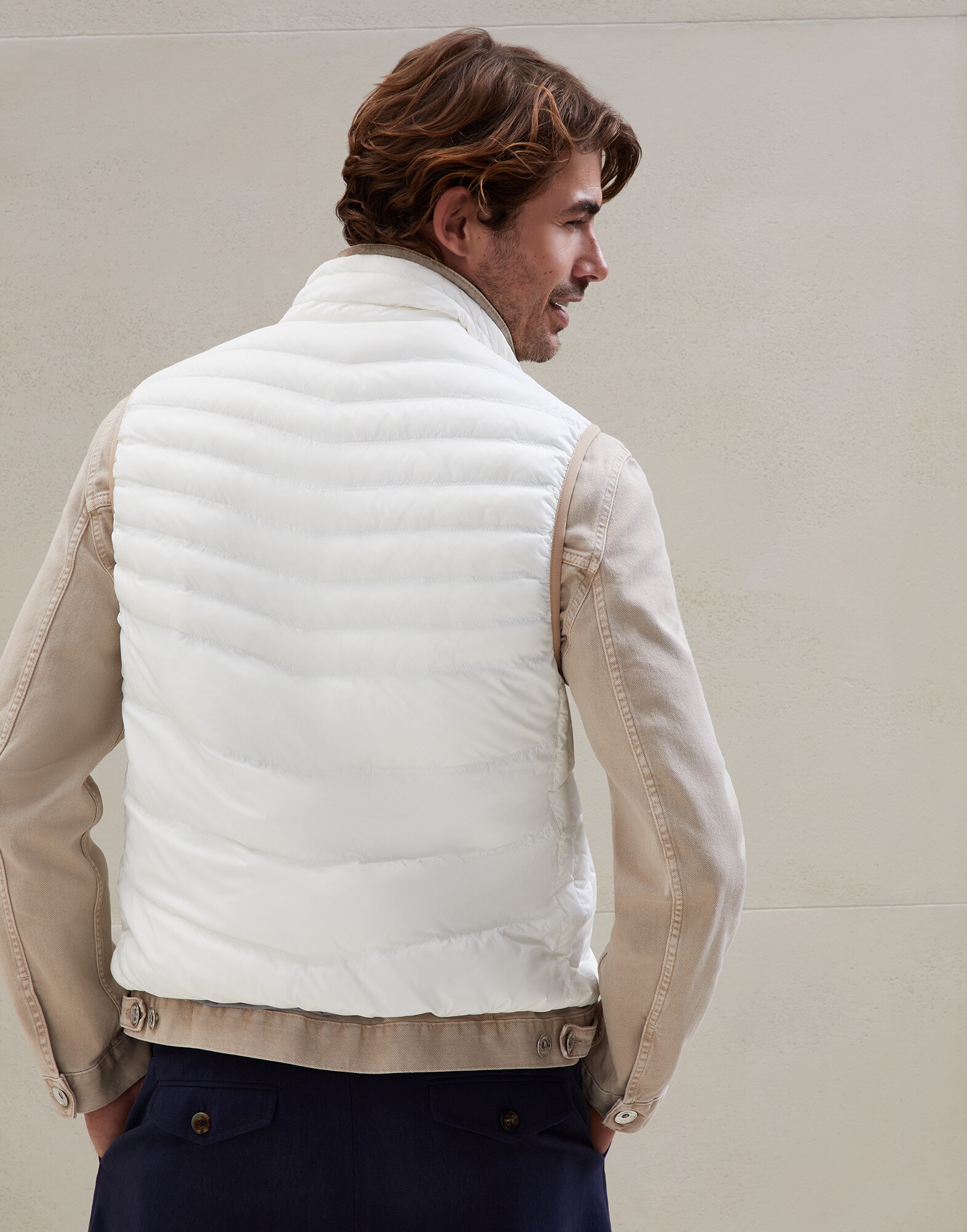 Down Vest - Back view